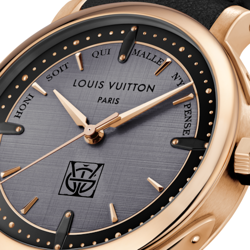 Louis Vuitton Escale, orologio automatico, 39 mm, oro rosa Orologi Tutti gli orologi } | LOUIS VUITTON (Zoom prodotto)