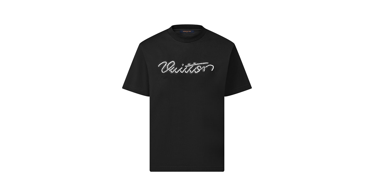 T-shirt Uomo Nera Di Lusso Con Strass A Forma Di V, Manica Corta, Alta Qualità, Taglie M-5XL