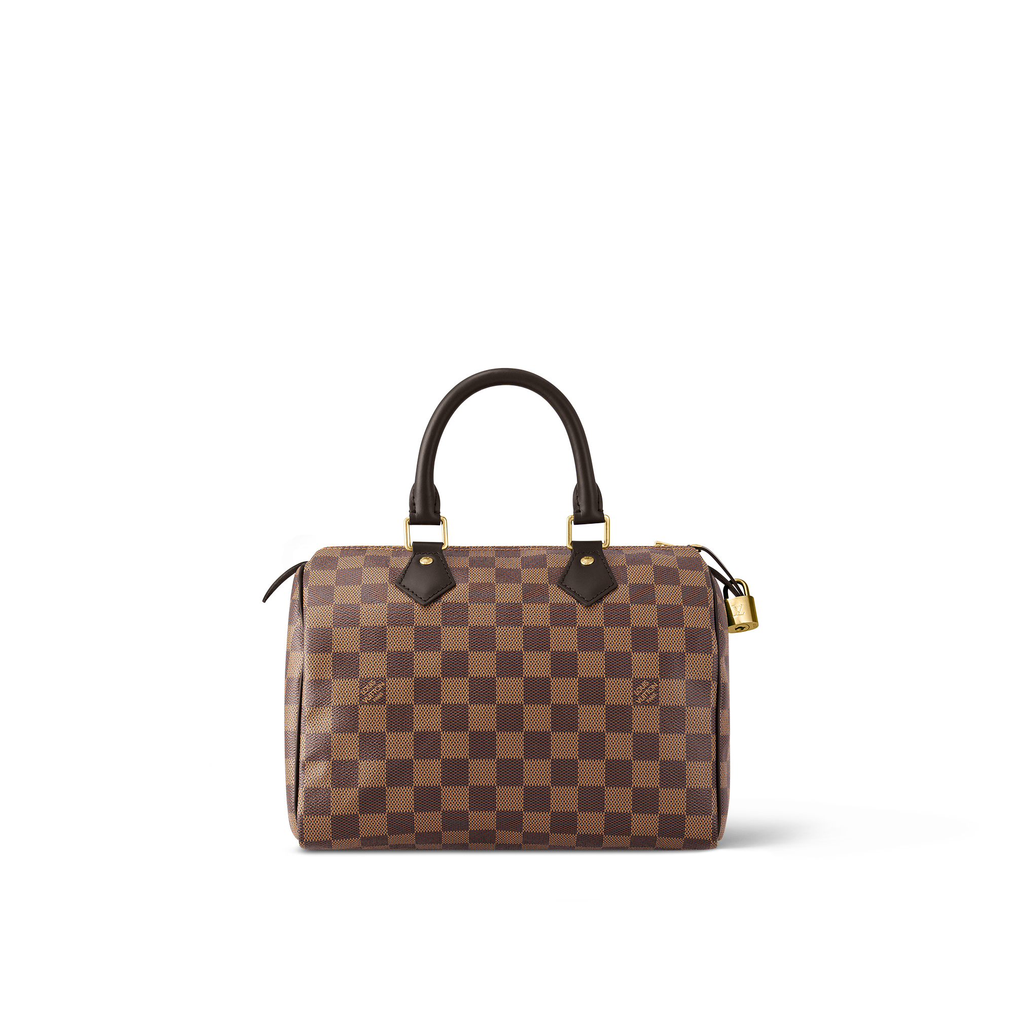 louis vuitton brown damier ebene speedy 25