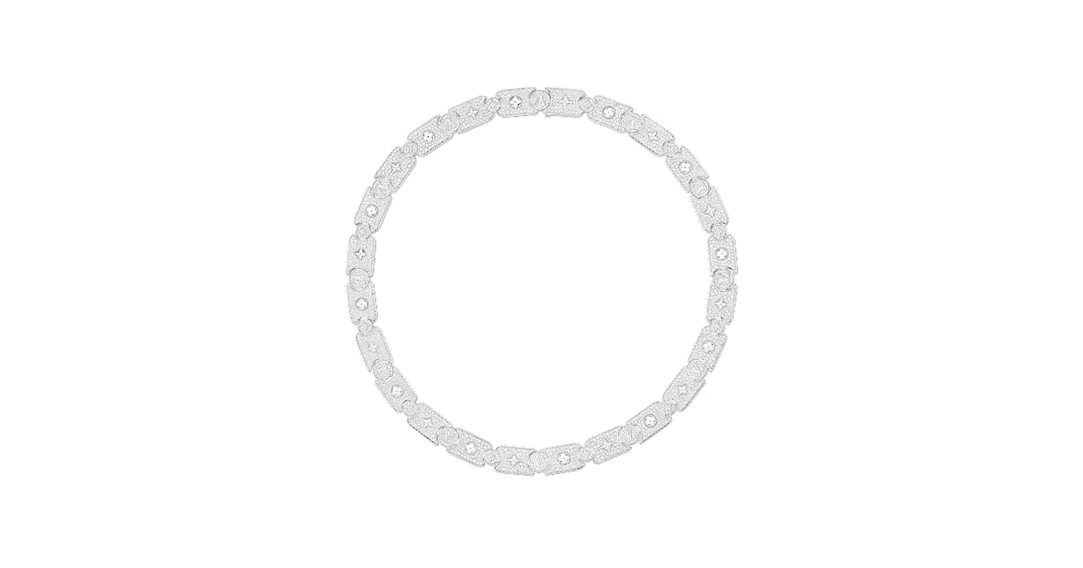 Collana Gourmette In Oro Bianco 14 Carati - Spessore 1.0 Mm, Lunghezze 40-45-50 Cm