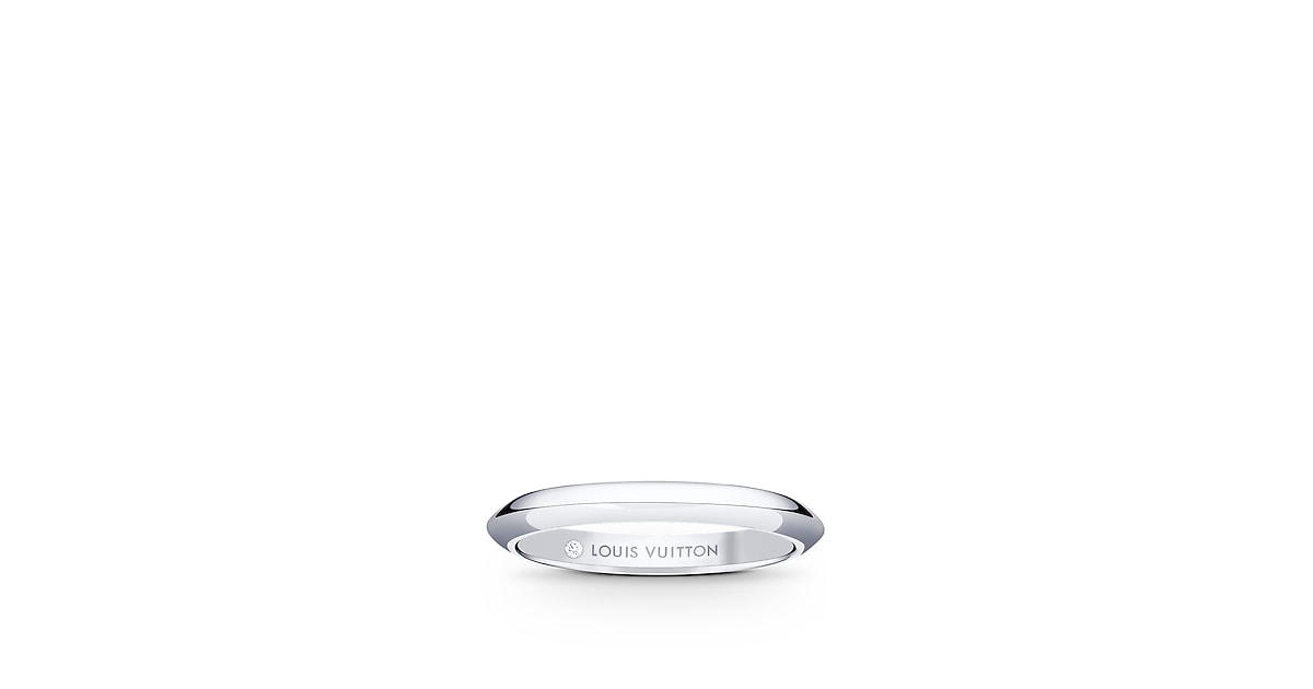 ROQ Fede Nuziale In Platino Con Inserto Turchese Irregolare - Anello Donna, Multi-colore, Modello I0117718