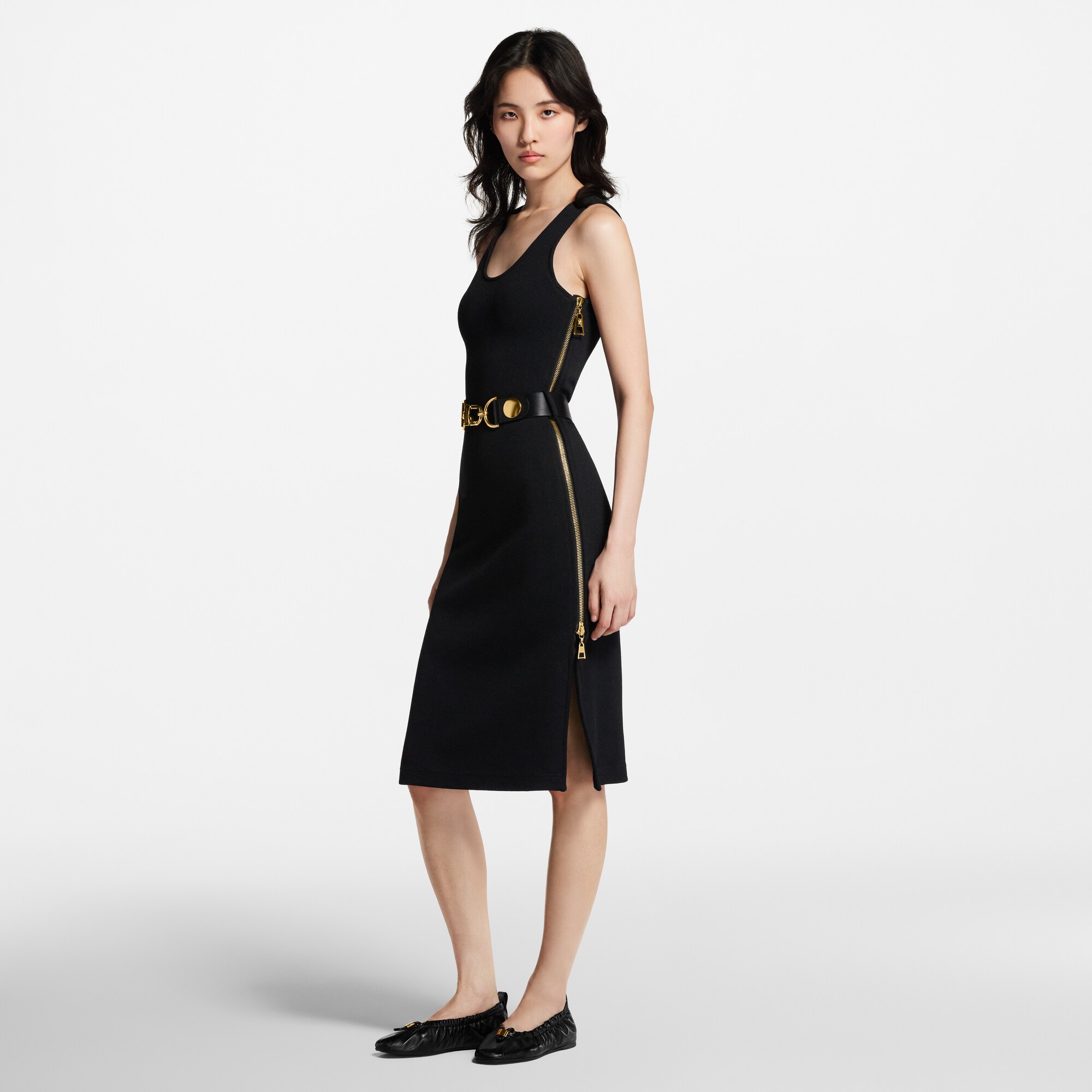 Abito con cintura e moschettone  Donna Abbigliamento Abiti | LOUIS VUITTON (Zoom prodotto)