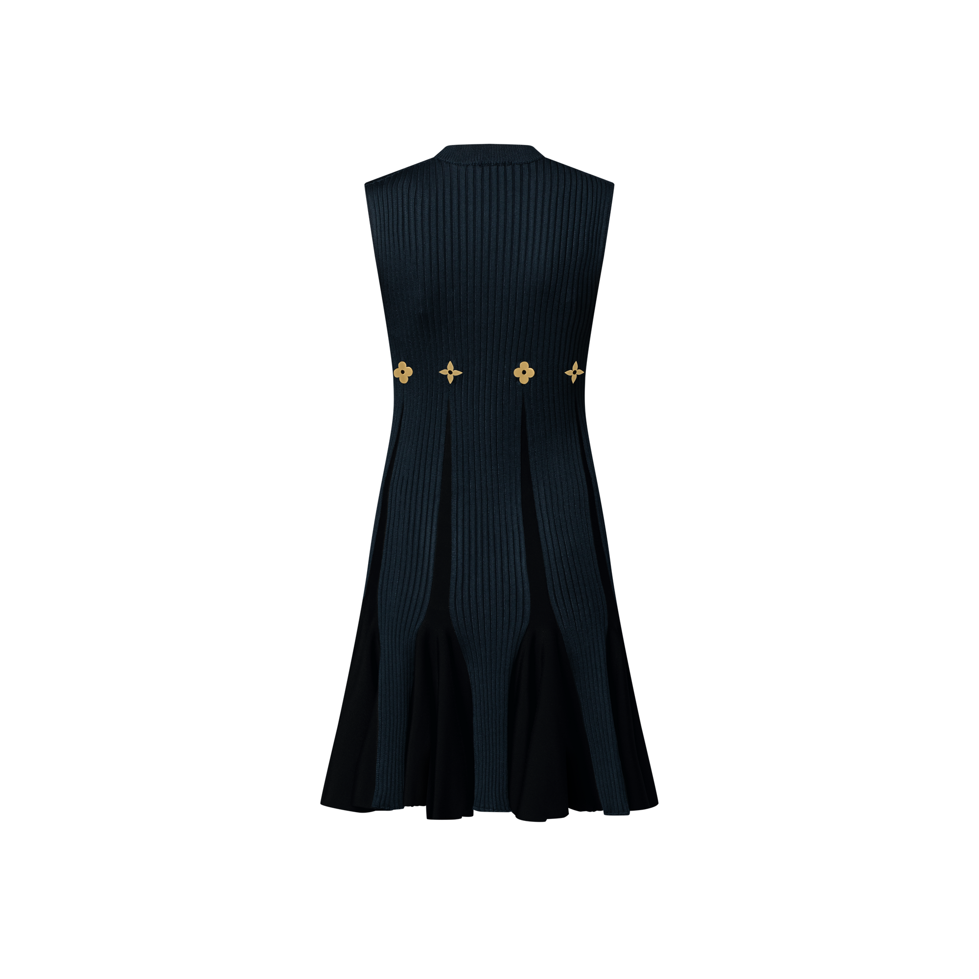 Abito in maglia con dettagli iconici  Donna Abbigliamento Abiti | LOUIS VUITTON (Zoom prodotto)