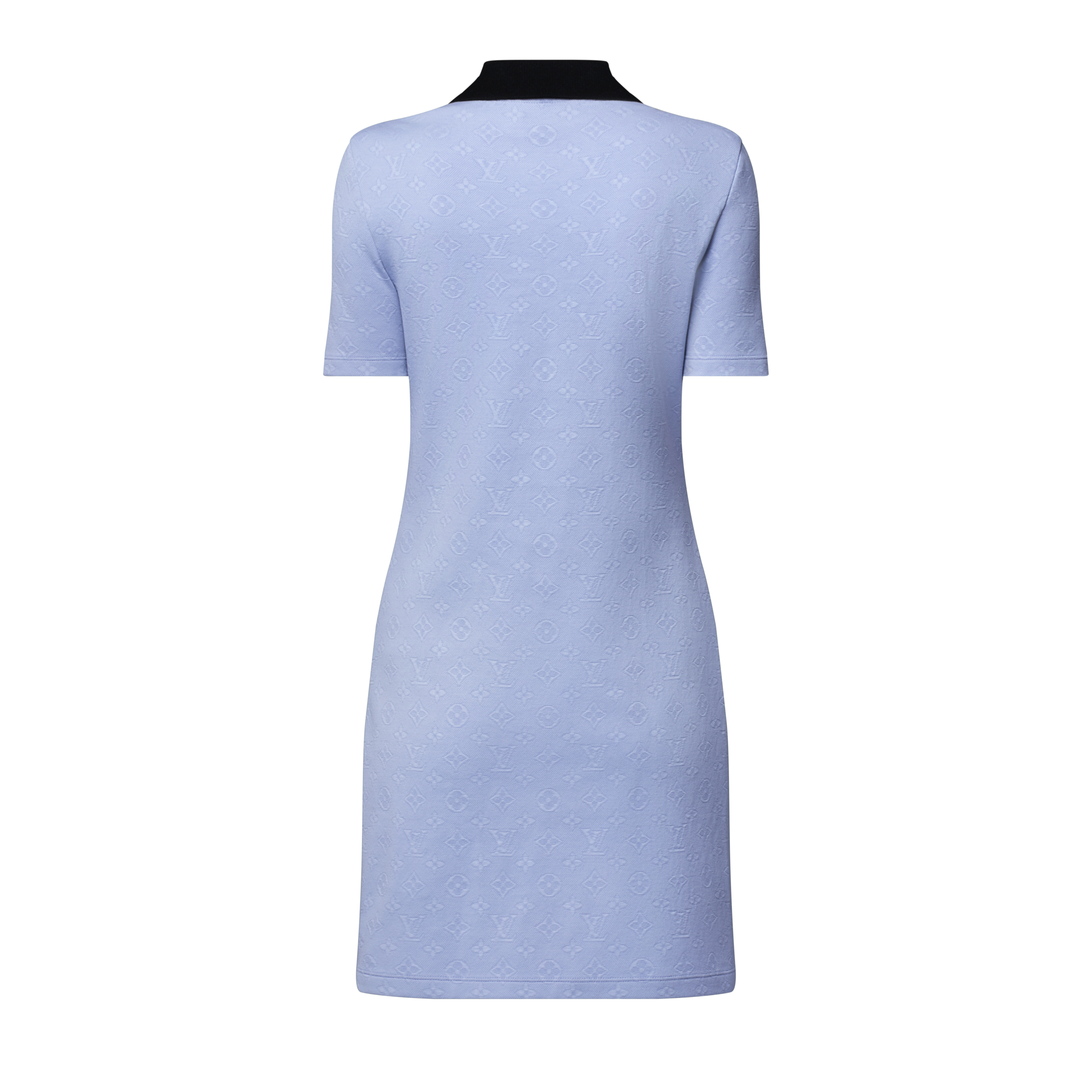 Abito polo in piqué con motivo Monogram  Donna Abbigliamento Abiti | LOUIS VUITTON (Zoom prodotto)