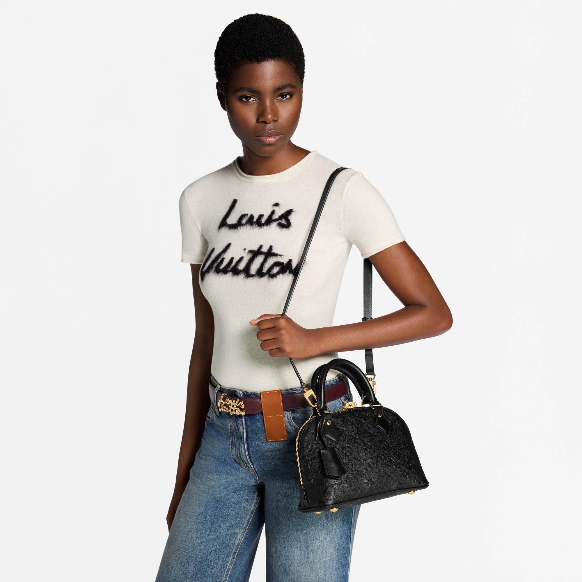 Alma BB Pelle Monogram Empreinte Borse e Piccola Pelletteria Borse da Donna Icone LV | LOUIS VUITTON (Zoom prodotto)