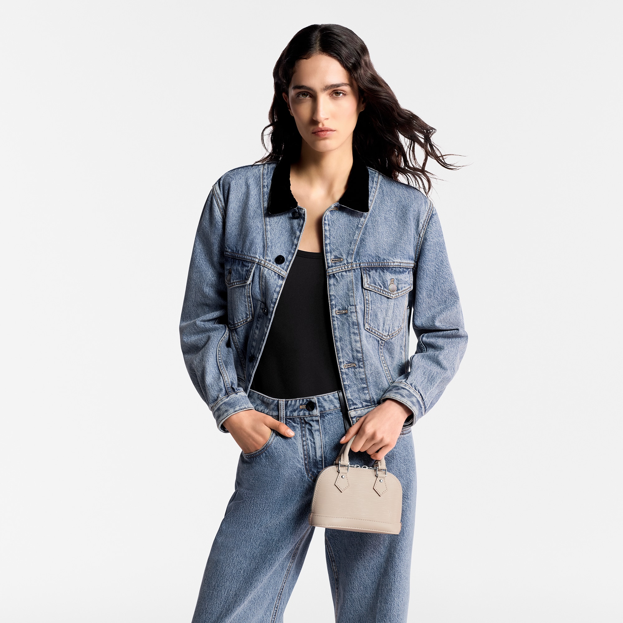 Alma Nano Pelle Epi Donna Portafogli e Piccola Pelletteria Mini Borse | LOUIS VUITTON (Zoom prodotto)