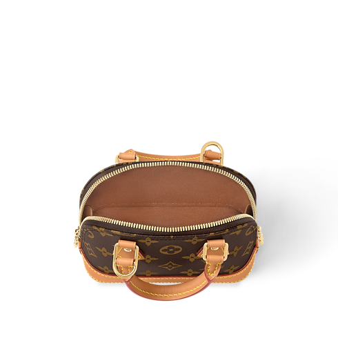 Alma Nano Tela Monogram Donna Portafogli e Piccola Pelletteria Mini Borse | LOUIS VUITTON (Zoom prodotto)