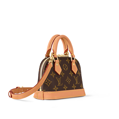 Alma Nano Tela Monogram Donna Portafogli e Piccola Pelletteria Mini Borse | LOUIS VUITTON (Zoom prodotto)