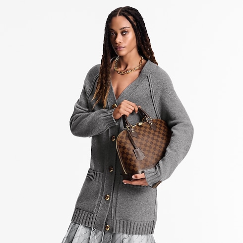 Alma PM Tela Damier Ébène Donna Borse da Donna Borse da donna | LOUIS VUITTON (Zoom prodotto)