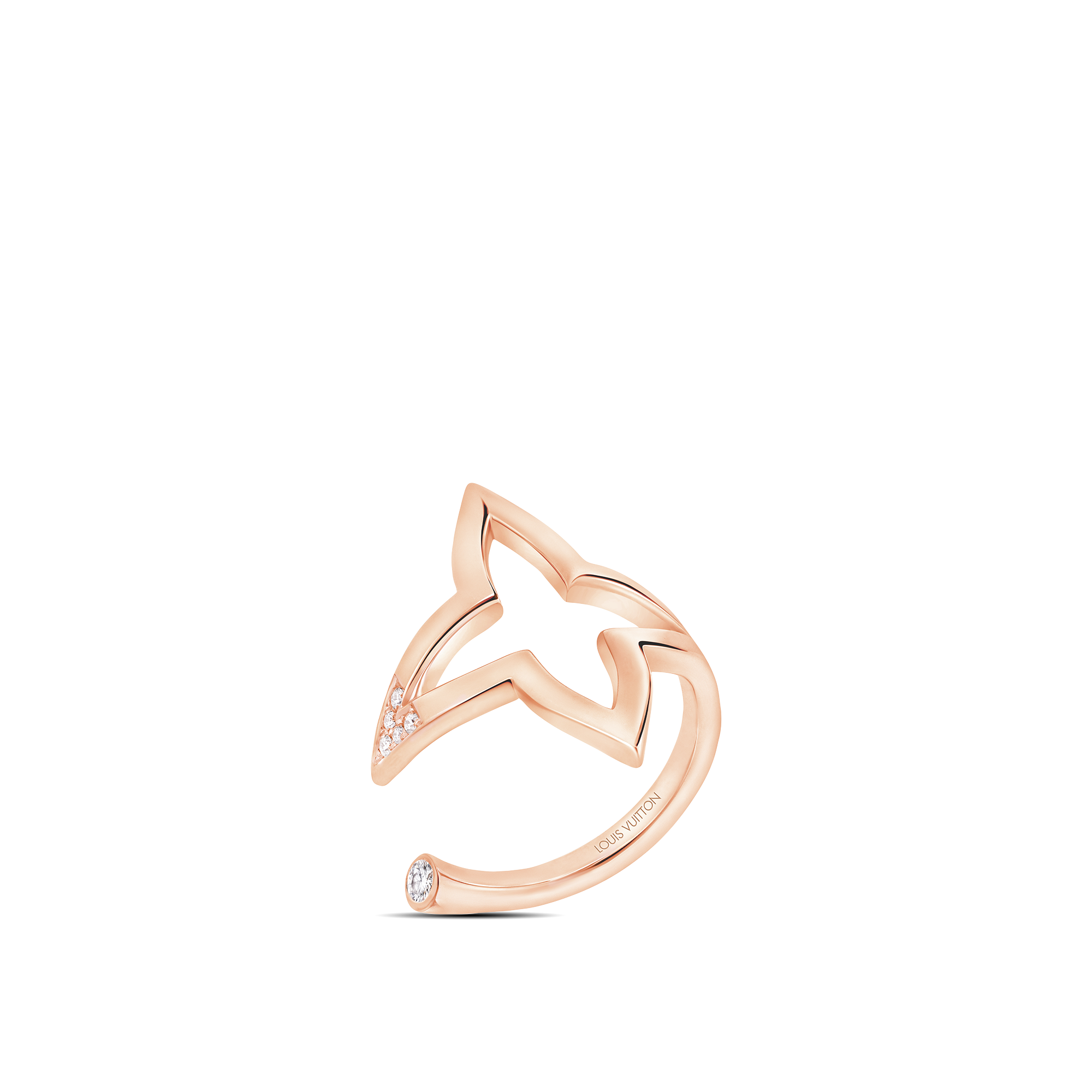 Anello aperto Ombre Blossom, oro rosa e diamanti  Gioielli Categorie Anelli | LOUIS VUITTON (Zoom prodotto)