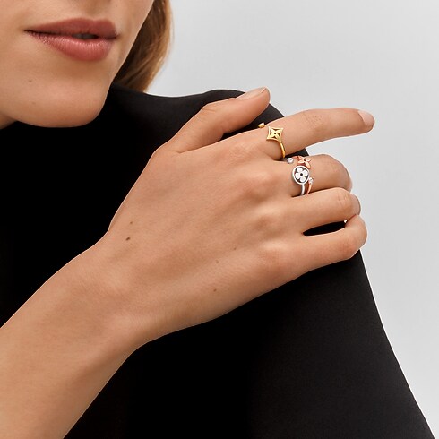 Anello Blossom, 3 sfumature di oro e diamanti Gioielli Categorie Tutta la Gioielleria | LOUIS VUITTON (Zoom prodotto)