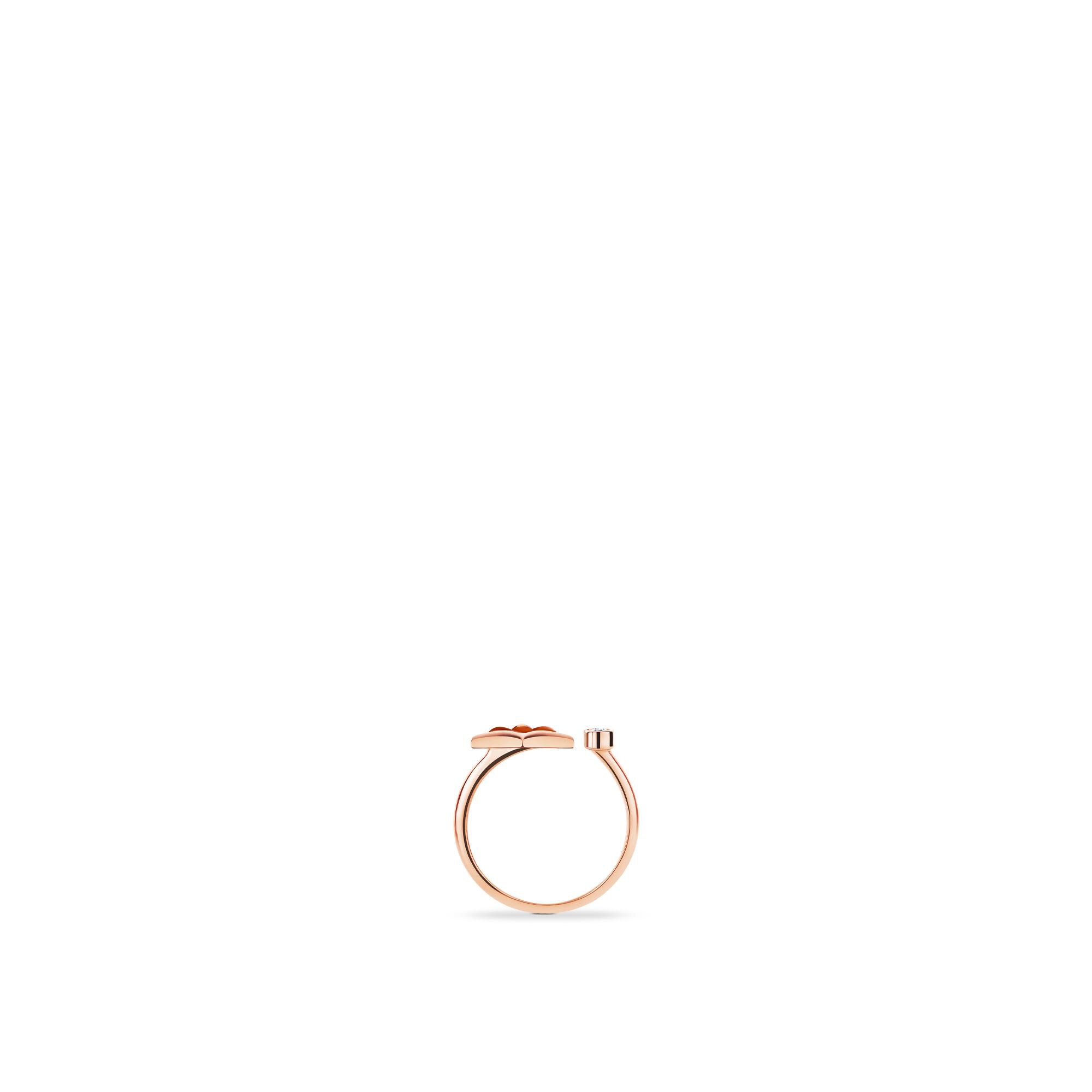 Anello Color Blossom Mini Star, oro rosa, corniola e diamante  Gioielli Categorie Tutta la Gioielleria | LOUIS VUITTON (Zoom prodotto)