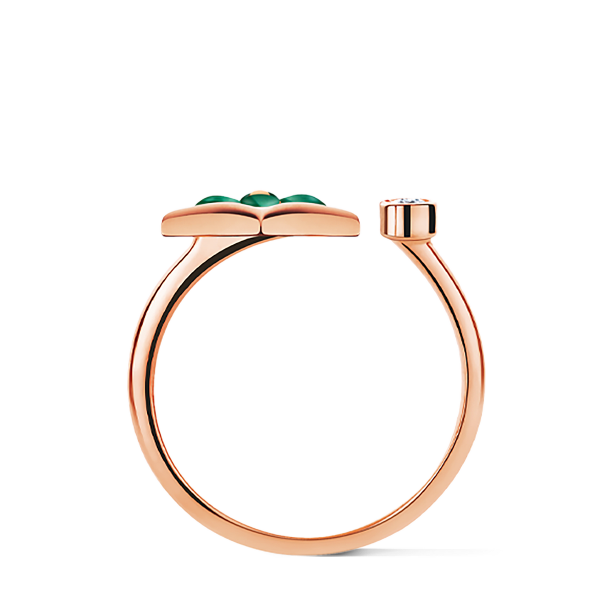 Anello Color Blossom Mini Star, oro rosa, malachite e diamante  Gioielli Categorie Tutta la Gioielleria | LOUIS VUITTON (Zoom prodotto)