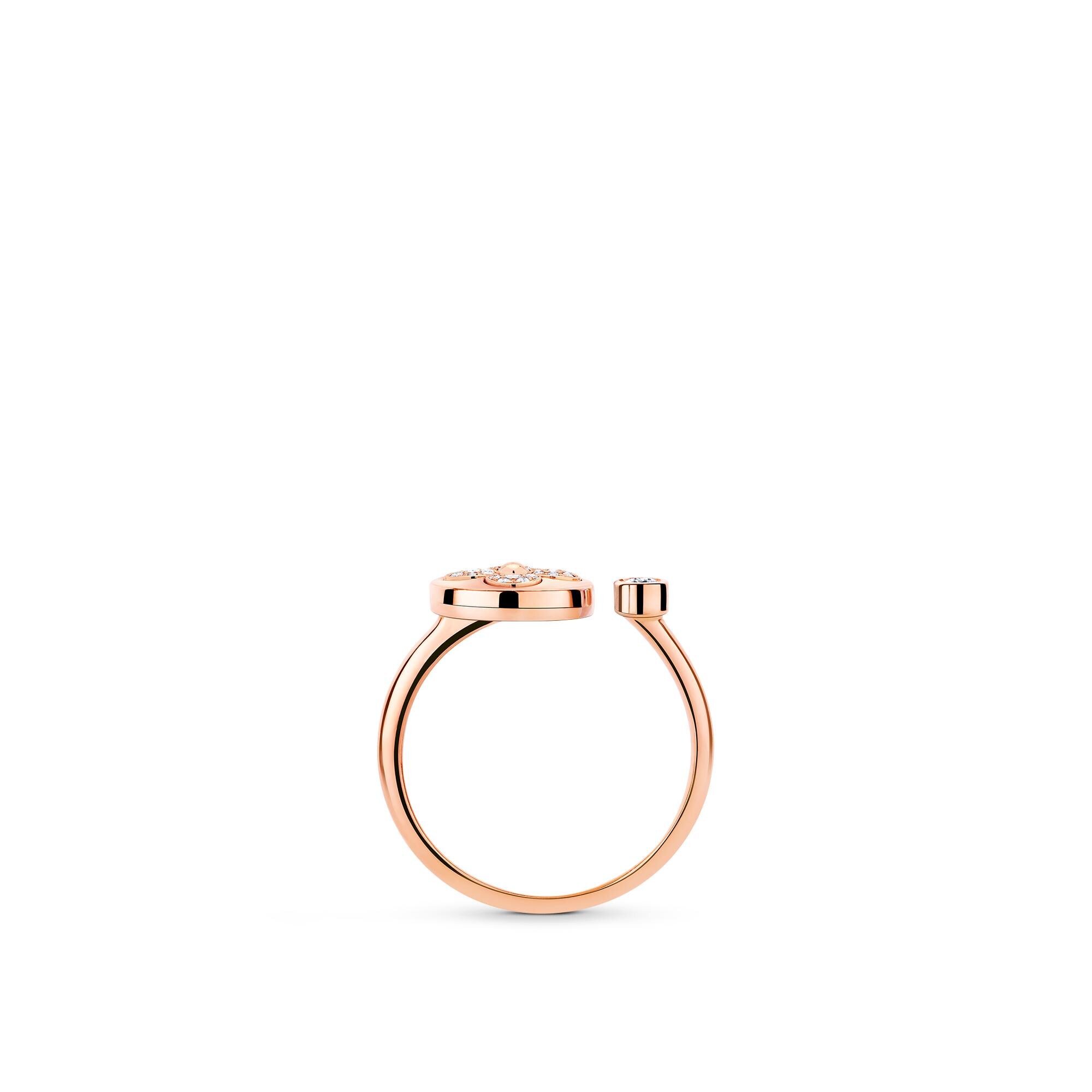 Anello Color Blossom Mini Sun, oro rosa e diamanti  Gioielli Categorie Tutta la Gioielleria | LOUIS VUITTON (Zoom prodotto)