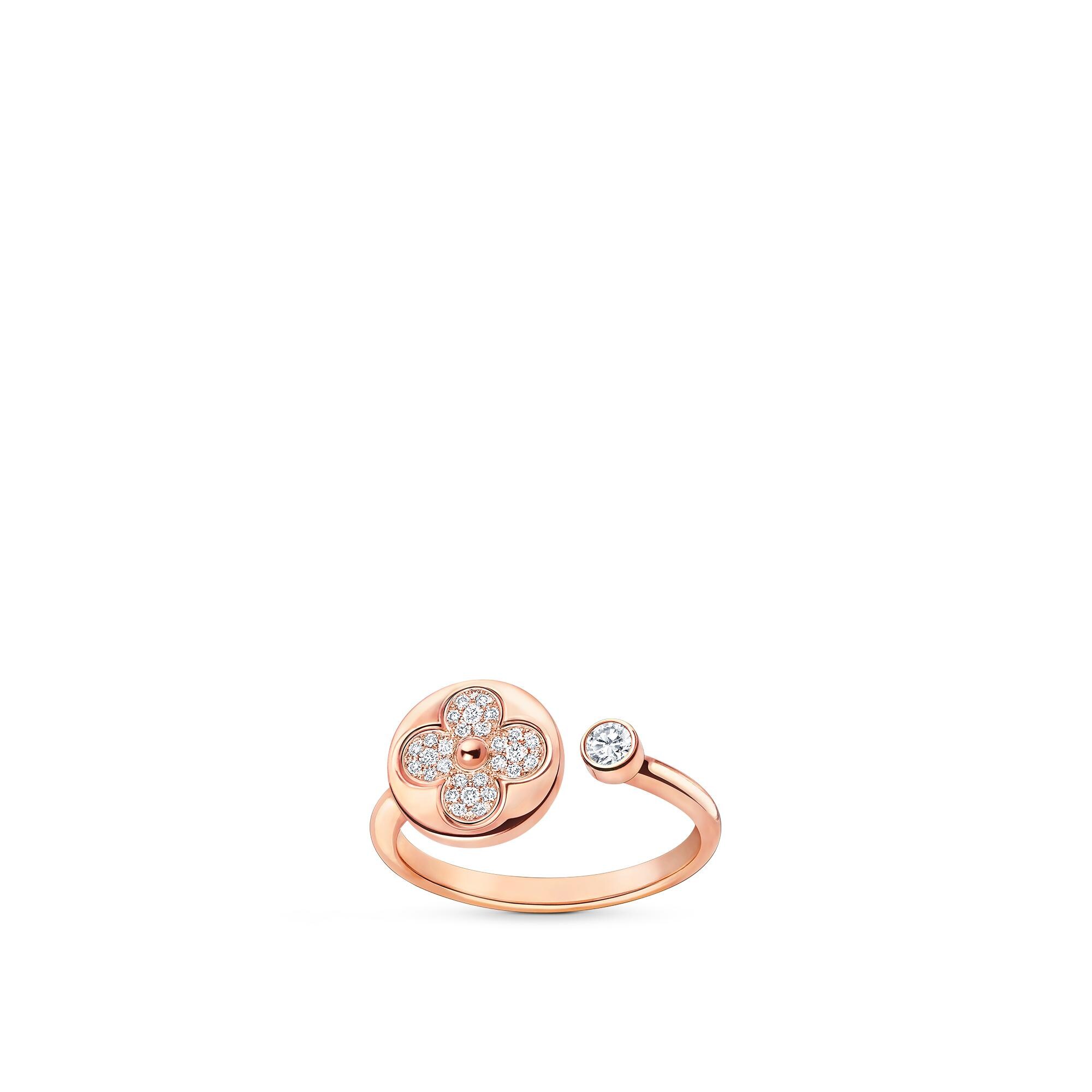 Anello Color Blossom Mini Sun, oro rosa e diamanti  Gioielli Categorie Tutta la Gioielleria | LOUIS VUITTON (Zoom prodotto)