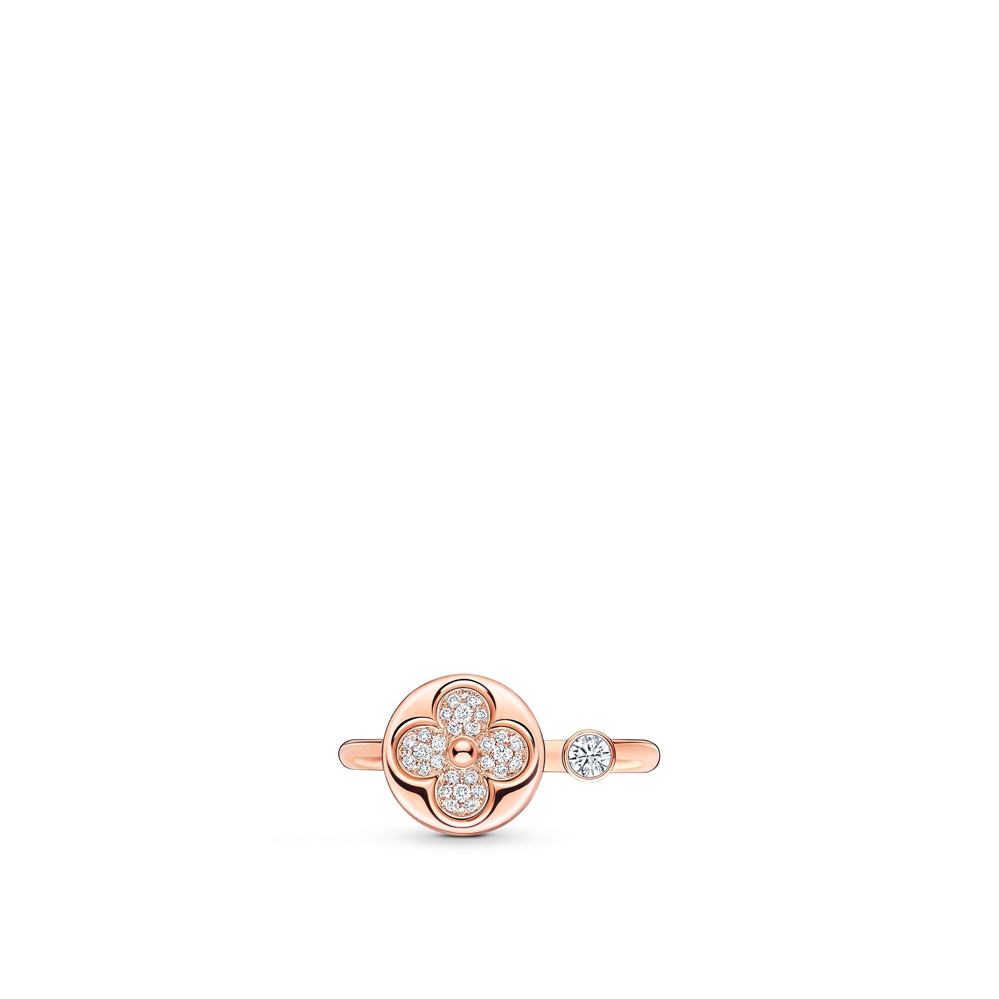 Anello Color Blossom Mini Sun, oro rosa e diamanti  Gioielli Categorie Tutta la Gioielleria | LOUIS VUITTON (Zoom prodotto)