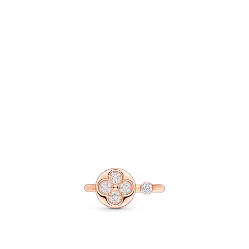 Anello Color Blossom Mini Sun, oro rosa e diamanti Gioielli Categorie Tutta la Gioielleria | LOUIS VUITTON (Zoom prodotto)