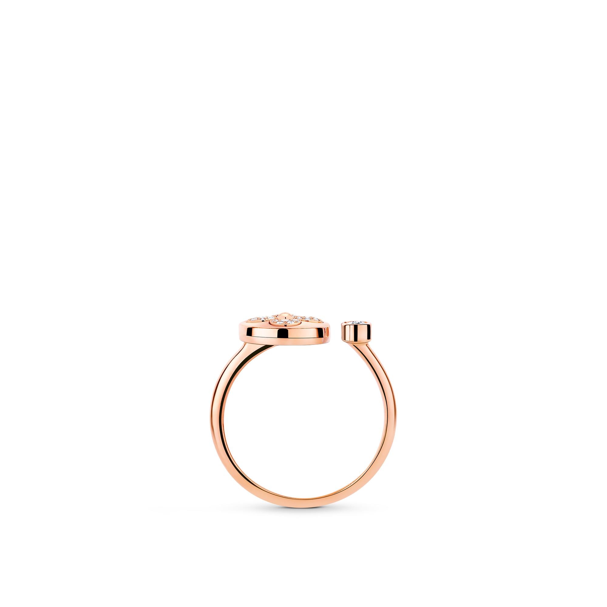 Anello Color Blossom Mini Sun, oro rosa e diamanti  Gioielli Categorie Tutta la Gioielleria | LOUIS VUITTON (Zoom prodotto)