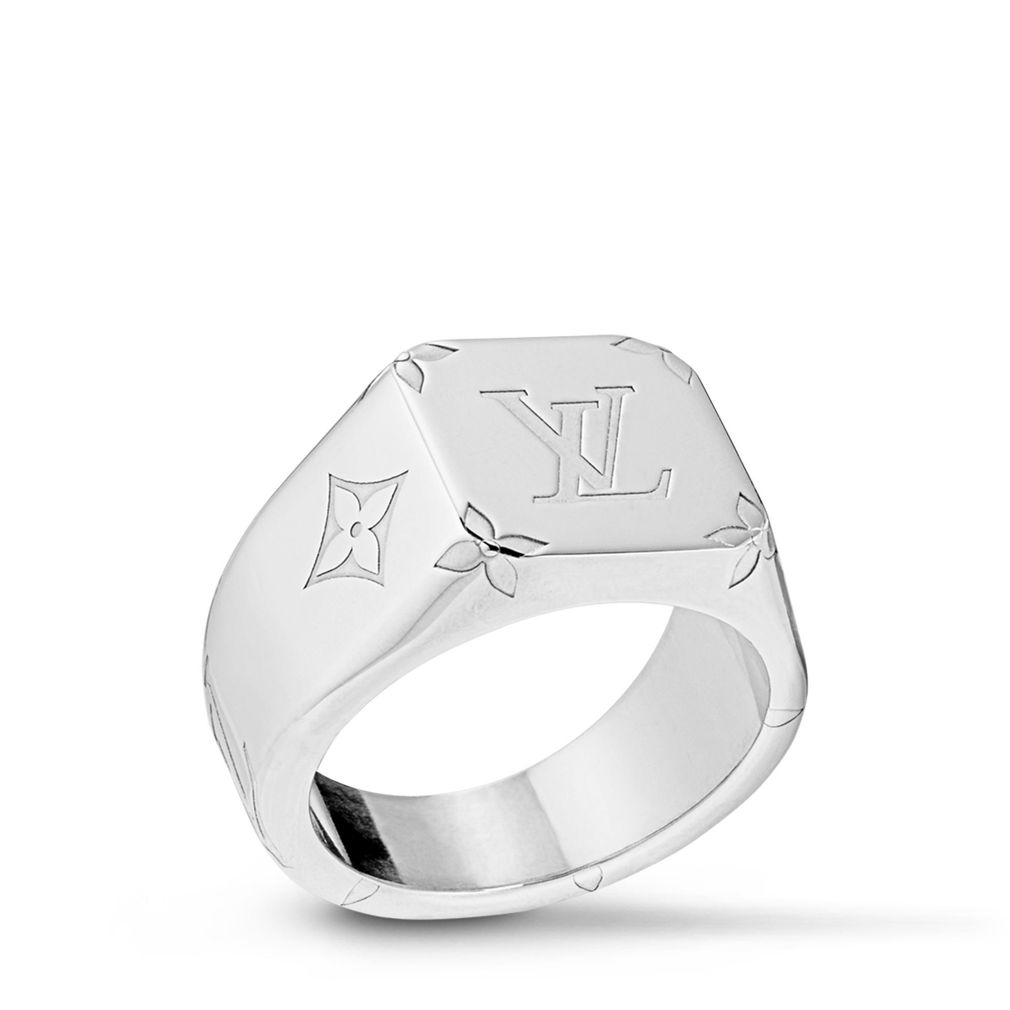Anello con sigillo Monogram S00 Uomo Fashion Bijoux Tutta la Gioielleria | LOUIS VUITTON (Zoom prodotto)