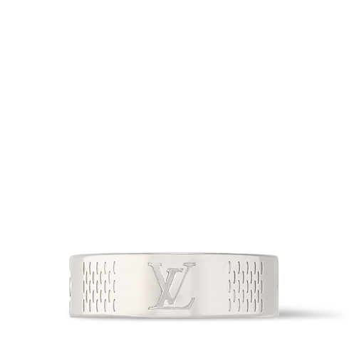 Anello Damier Staples S00 Uomo Fashion Bijoux Anelli | LOUIS VUITTON (Zoom prodotto)