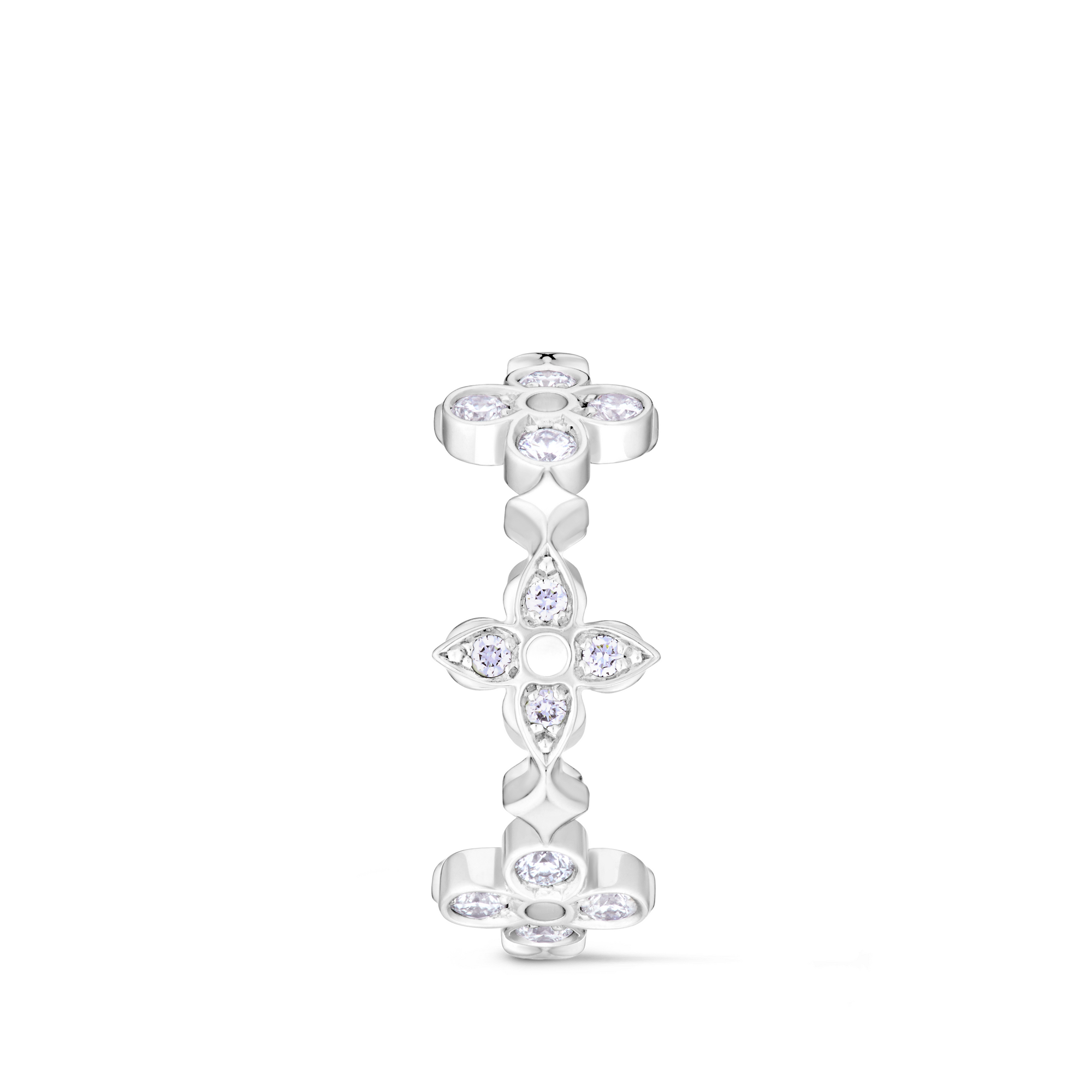Anello Dentelle, oro bianco e diamanti  Gioielli Categorie Anelli | LOUIS VUITTON (Zoom prodotto)