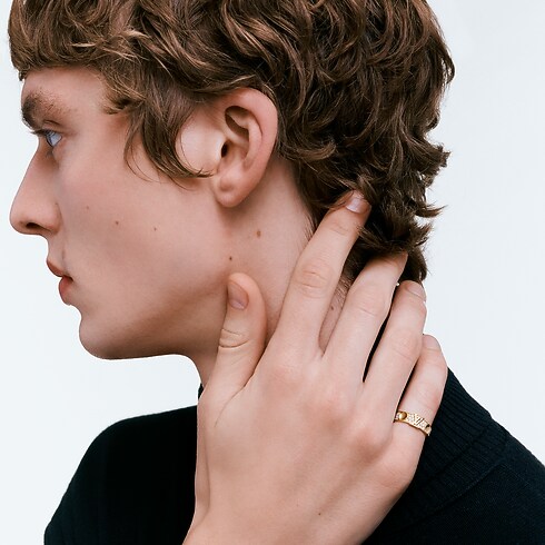 Anello Empreinte medio, oro giallo e diamanti Gioielli Categorie Tutta la Gioielleria | LOUIS VUITTON (Zoom prodotto)