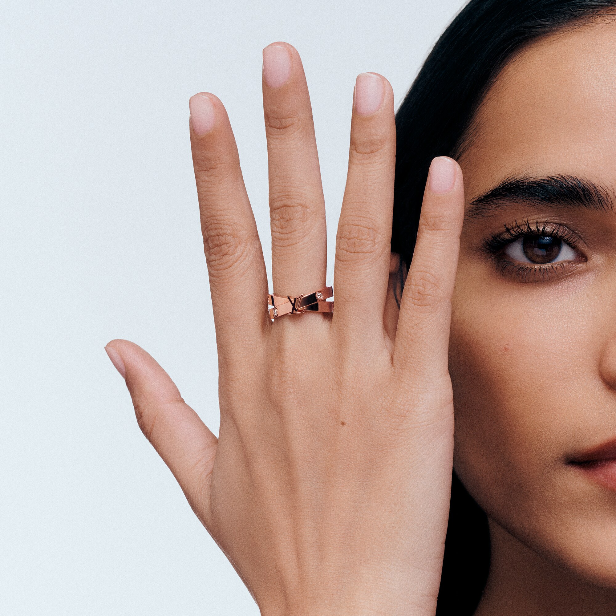 Anello Empreinte, oro rosa e diamanti  Gioielli Categorie Tutta la Gioielleria | LOUIS VUITTON (Zoom prodotto)