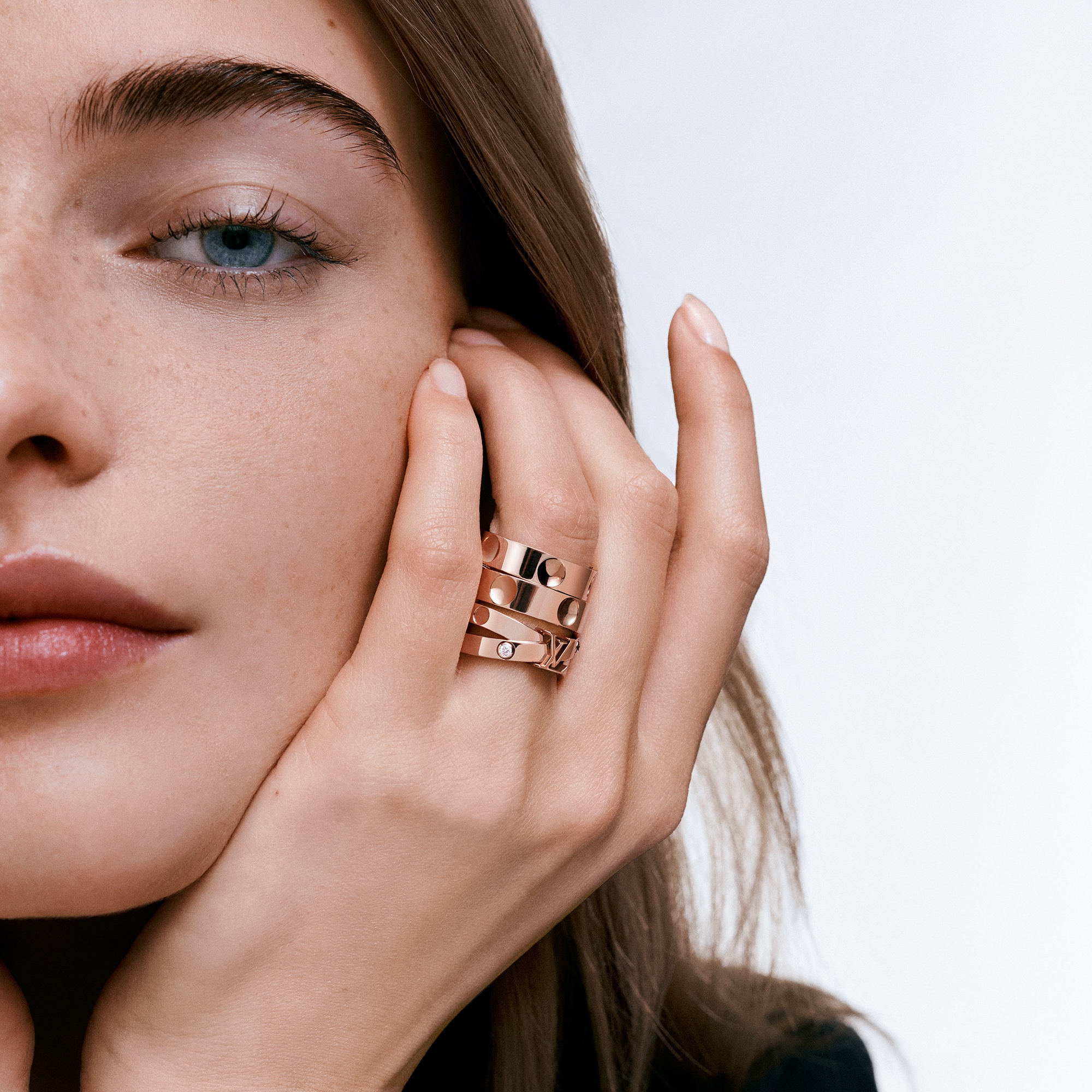 Anello Empreinte, oro rosa e diamanti  Gioielli Categorie Tutta la Gioielleria | LOUIS VUITTON (Zoom prodotto)