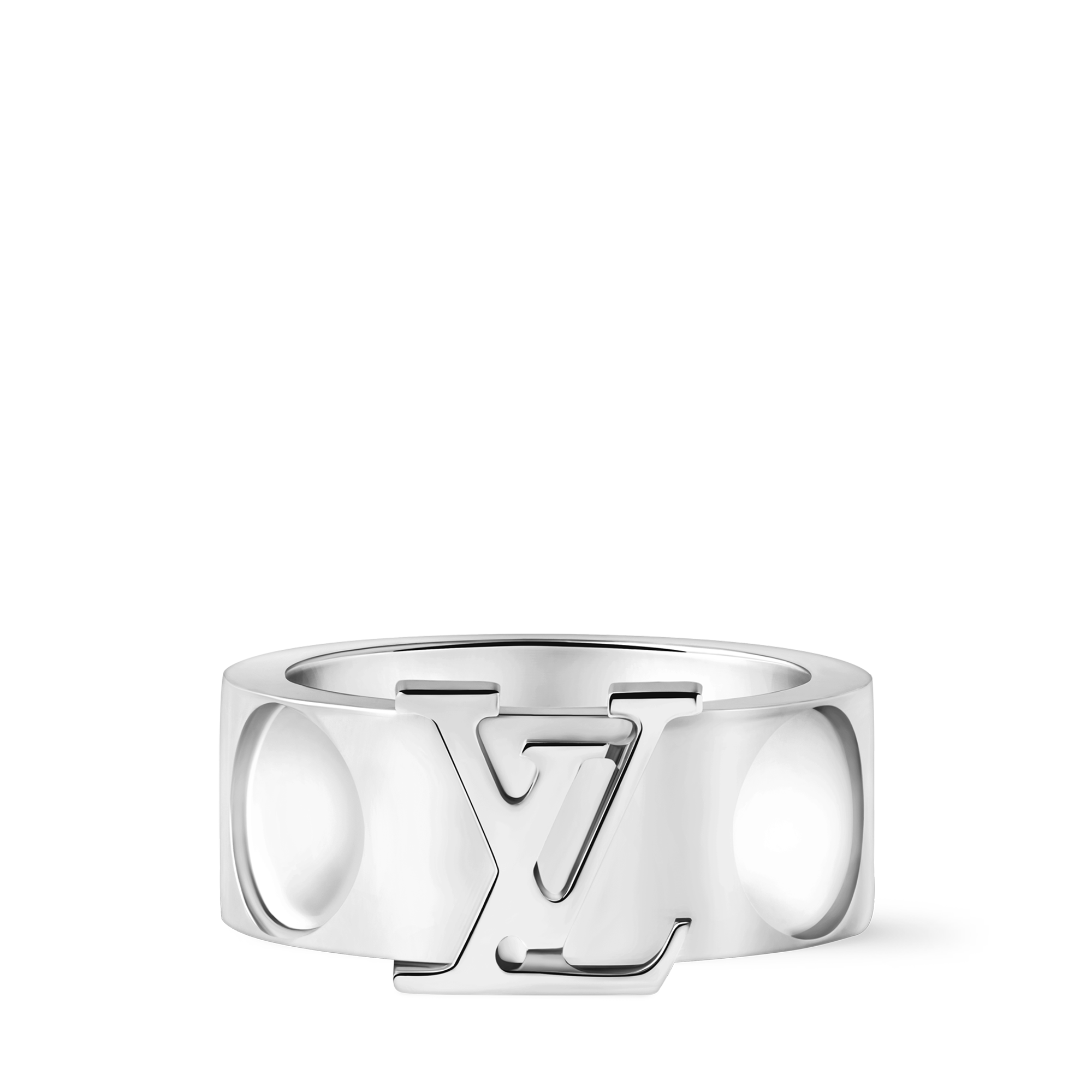 Anello Empreinte spesso, oro bianco  Gioielli Categorie Tutta la Gioielleria | LOUIS VUITTON (Zoom prodotto)