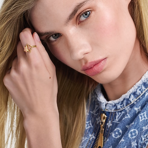 Anello Flowergram Strass S00 Donna Fashion Bijoux Anelli | LOUIS VUITTON (Zoom prodotto)