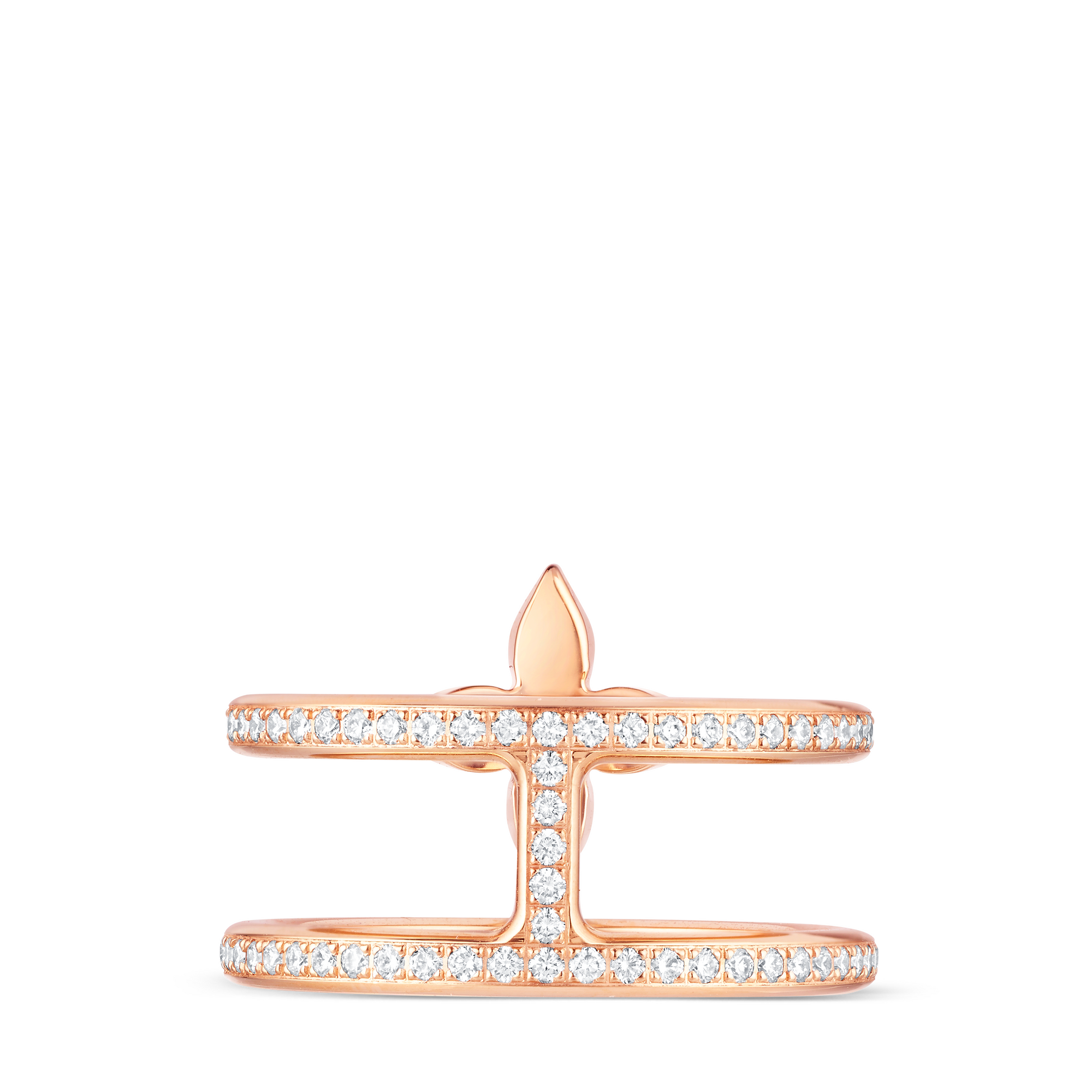 Anello Idylle Blossom a doppio filo, oro rosa e diamanti  Gioielli Categorie Tutta la Gioielleria | LOUIS VUITTON (Zoom prodotto)