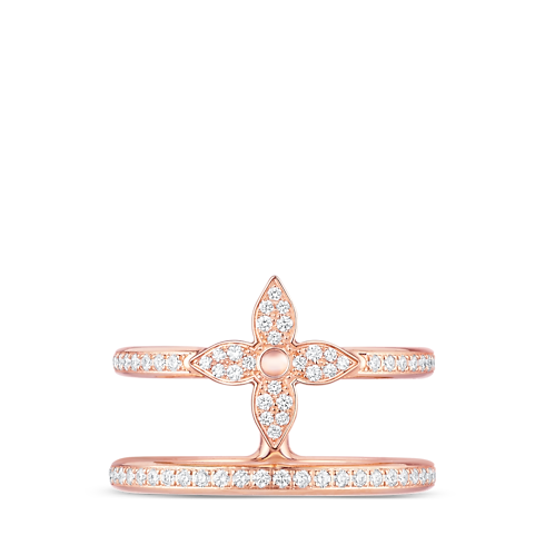 Anello Idylle Blossom a doppio filo, oro rosa e diamanti Gioielli Categorie Tutta la Gioielleria | LOUIS VUITTON (Zoom prodotto)