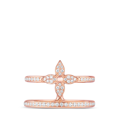Anello Idylle Blossom a doppio filo, oro rosa e diamanti Gioielli Categorie Tutta la Gioielleria | LOUIS VUITTON (Zoom prodotto)