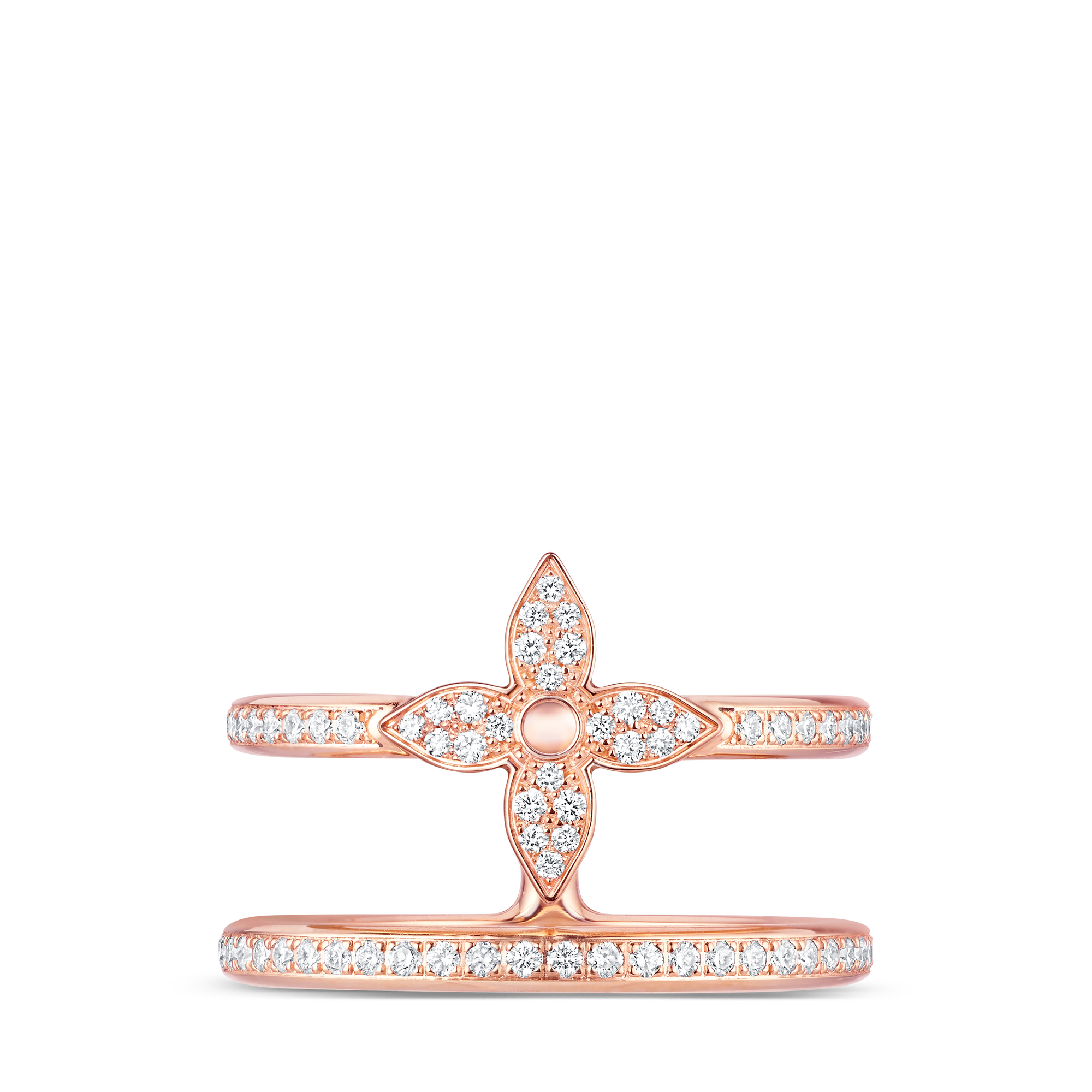 Anello Idylle Blossom a doppio filo, oro rosa e diamanti  Gioielli Categorie Tutta la Gioielleria | LOUIS VUITTON (Zoom prodotto)