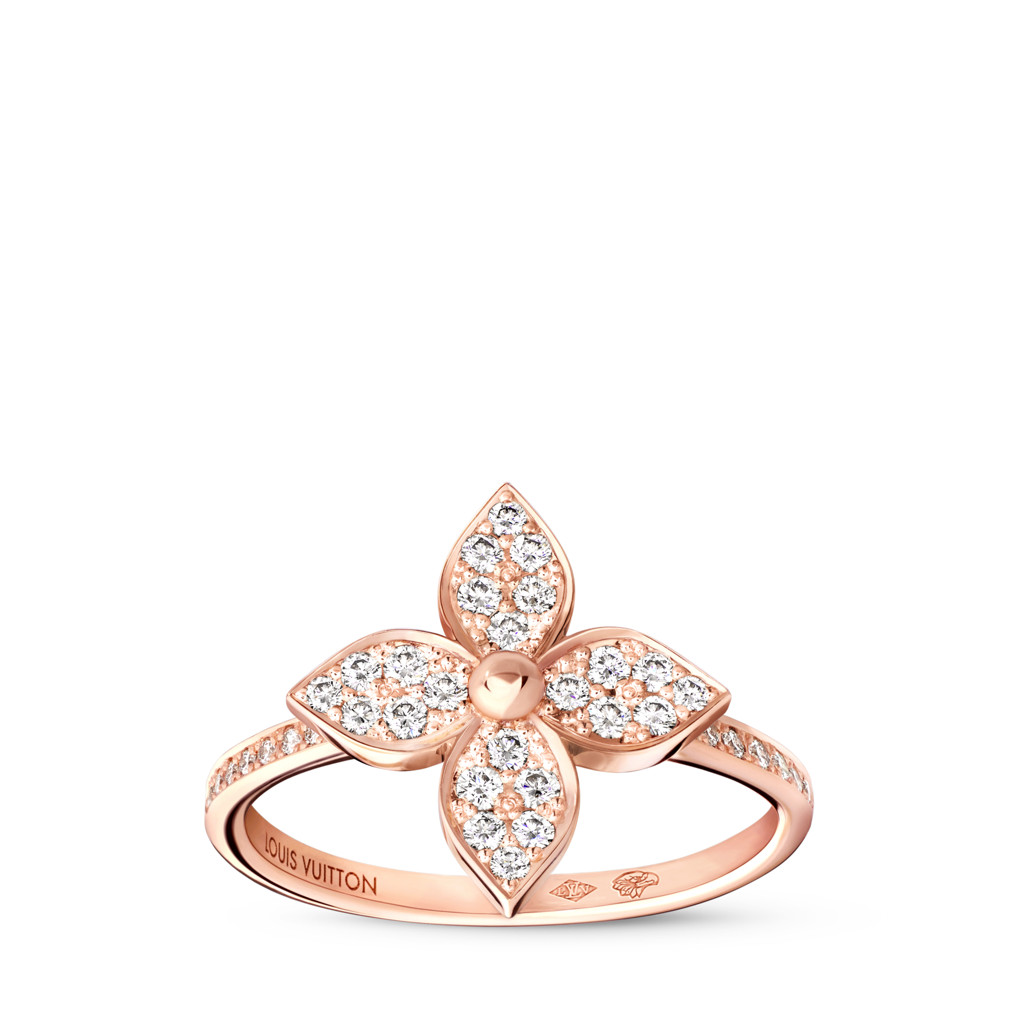 Anello Idylle Blossom, oro rosa e diamanti  Gioielli Categorie Anelli | LOUIS VUITTON (Zoom prodotto)