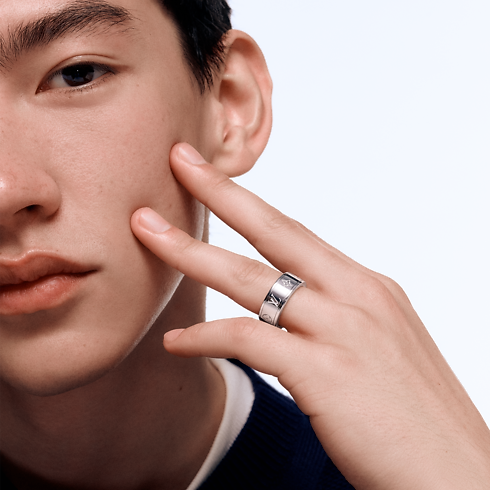 Anello Les Gastons Vuitton, oro bianco Gioielli Categorie Anelli | LOUIS VUITTON (Zoom prodotto)