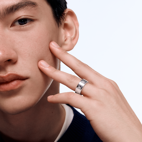 Anello Les Gastons Vuitton, oro bianco Gioielli Categorie Anelli | LOUIS VUITTON (Zoom prodotto)