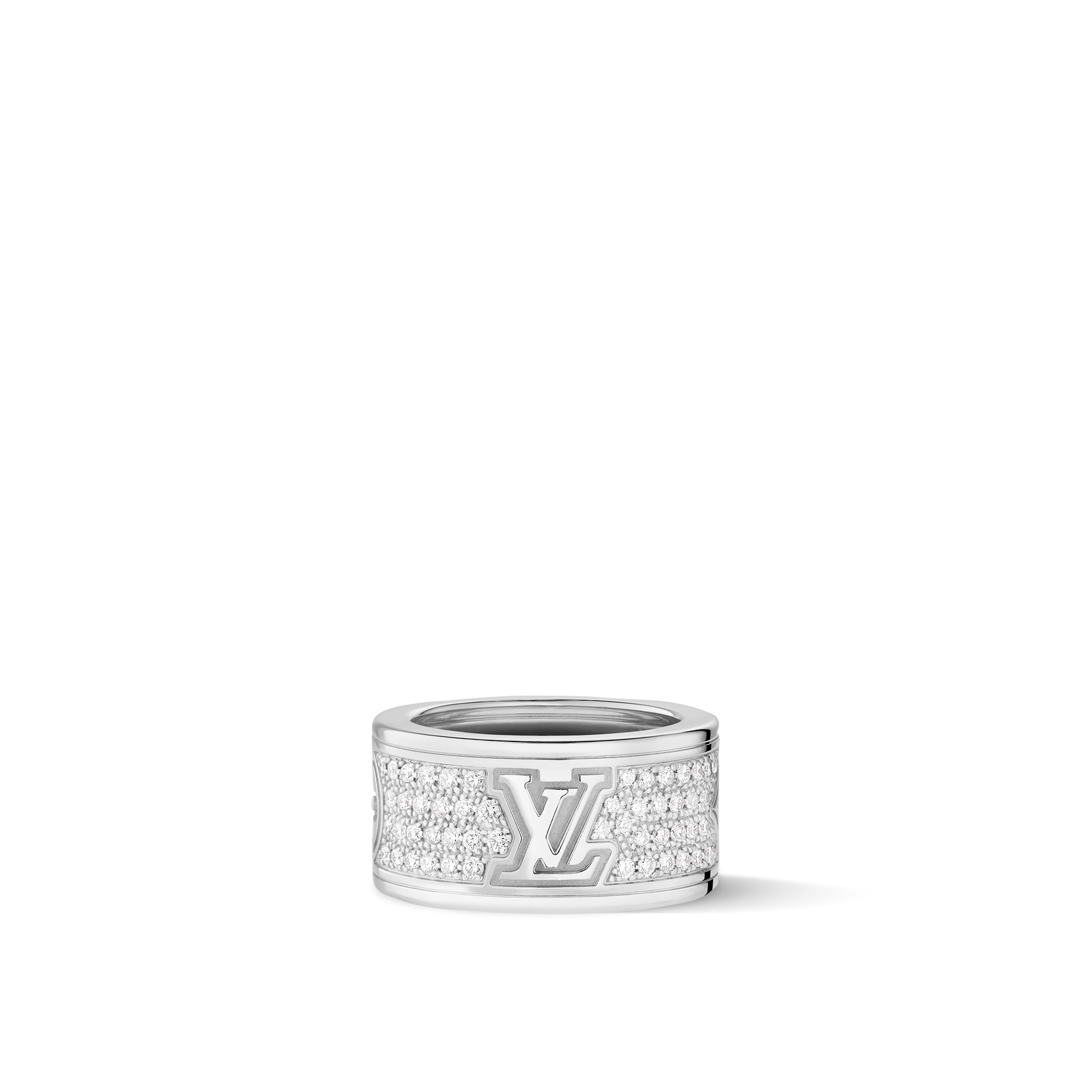 Anello Les Gastons Vuitton, oro bianco e diamanti  Gioielli Categorie Anelli | LOUIS VUITTON (Zoom prodotto)