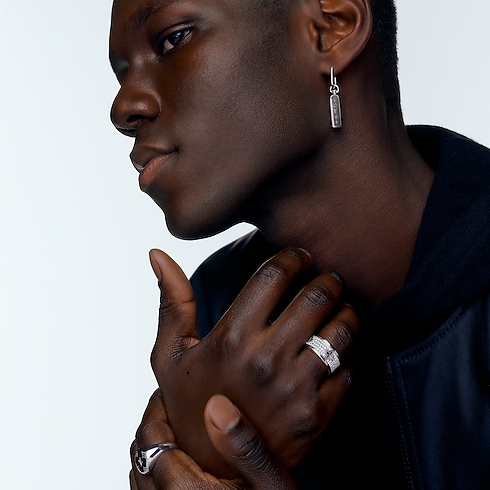 Anello Les Gastons Vuitton, oro bianco e diamanti Gioielli Categorie Anelli | LOUIS VUITTON (Zoom prodotto)