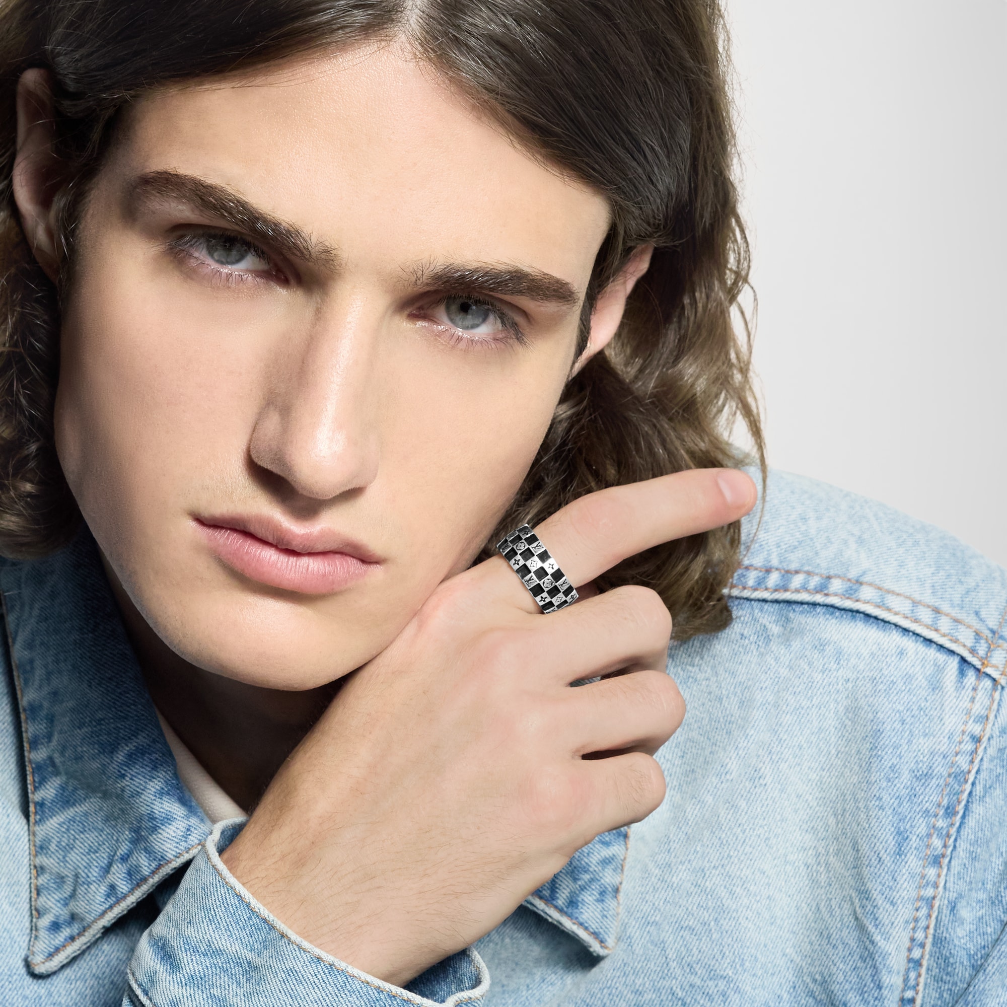 Anello LV Damier S00 Uomo Fashion Bijoux Anelli | LOUIS VUITTON (Zoom prodotto)