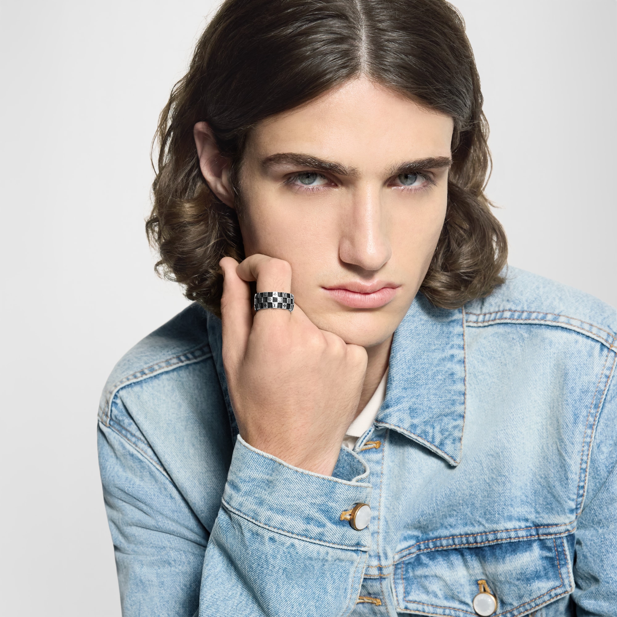 Anello LV Damier S00 Uomo Fashion Bijoux Anelli | LOUIS VUITTON (Zoom prodotto)