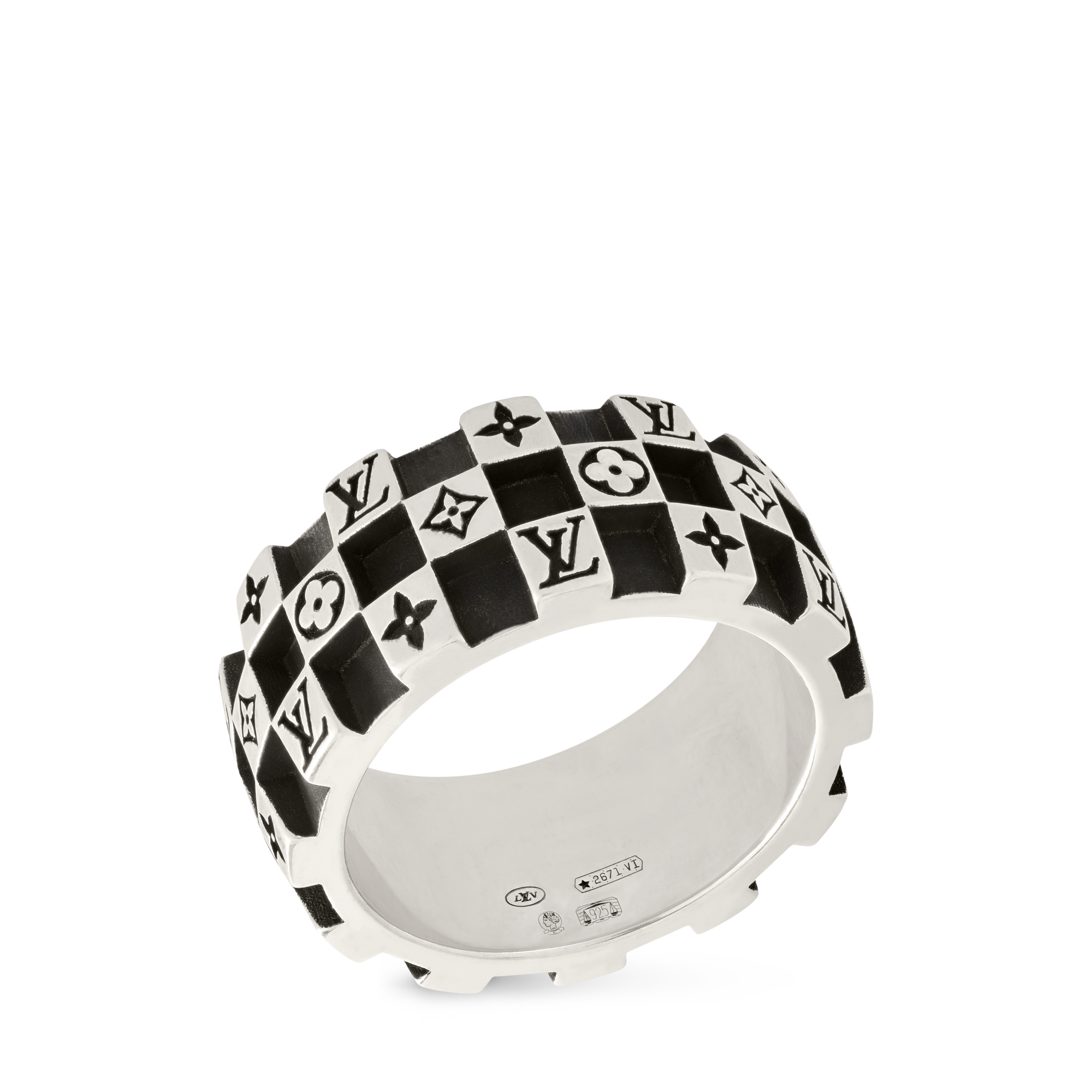 Anello LV Damier S00 Uomo Fashion Bijoux Anelli | LOUIS VUITTON (Zoom prodotto)