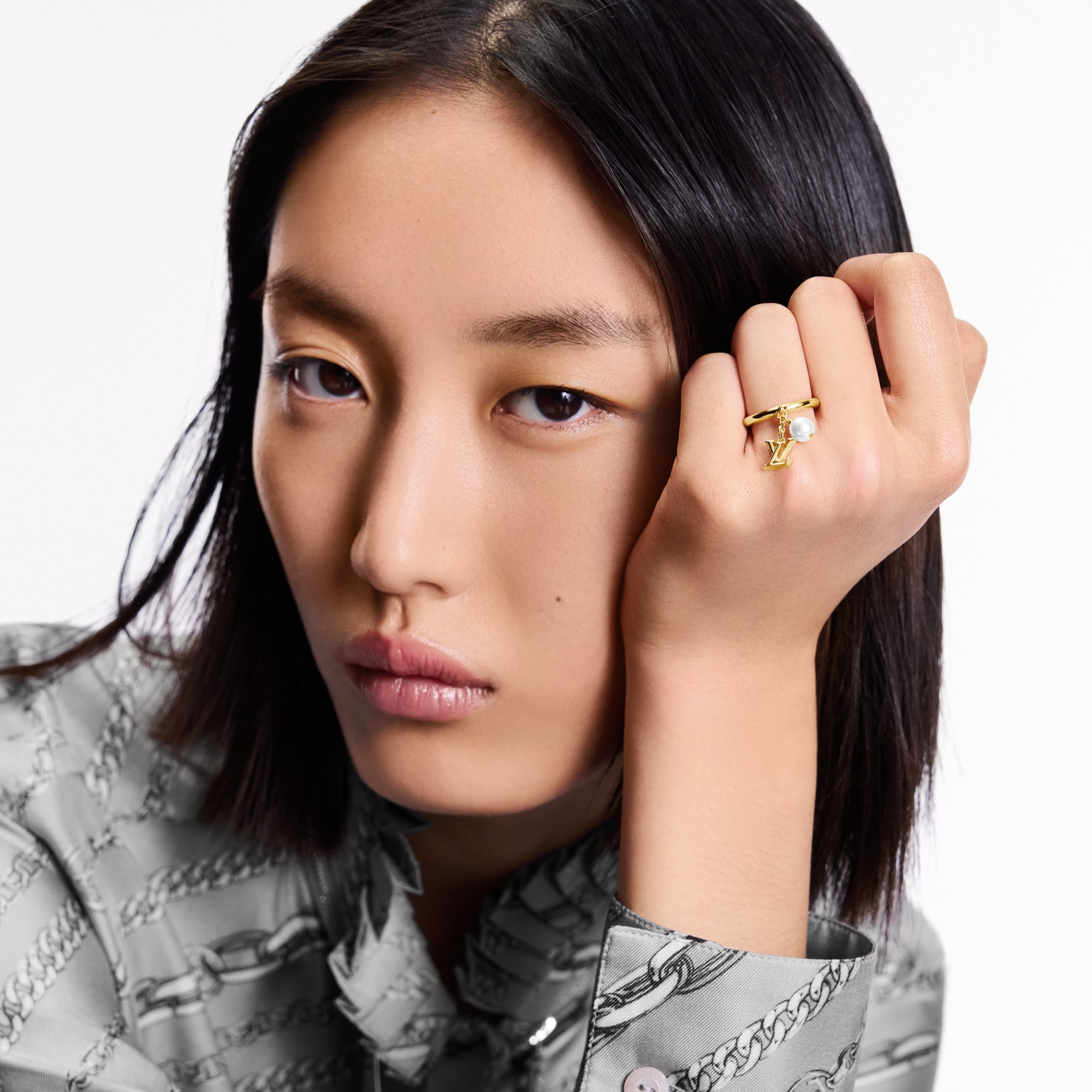 Anello LV Iconic Louisa S00 Donna Fashion Bijoux Anelli | LOUIS VUITTON (Zoom prodotto)