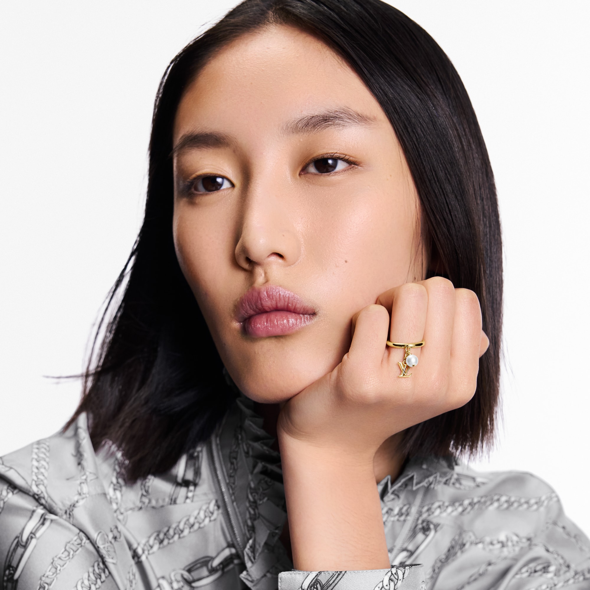 Anello LV Iconic Louisa S00 Donna Fashion Bijoux Anelli | LOUIS VUITTON (Zoom prodotto)