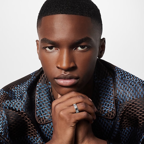 Anello LV Mosaic S00 Uomo Fashion Bijoux Anelli | LOUIS VUITTON (Zoom prodotto)