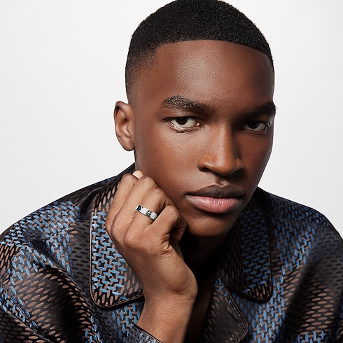 Anello LV Mosaic S00 Uomo Fashion Bijoux Anelli | LOUIS VUITTON (Zoom prodotto)