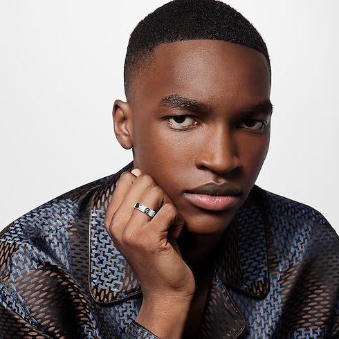 Anello LV Mosaic S00 Uomo Fashion Bijoux Anelli | LOUIS VUITTON (Zoom prodotto)