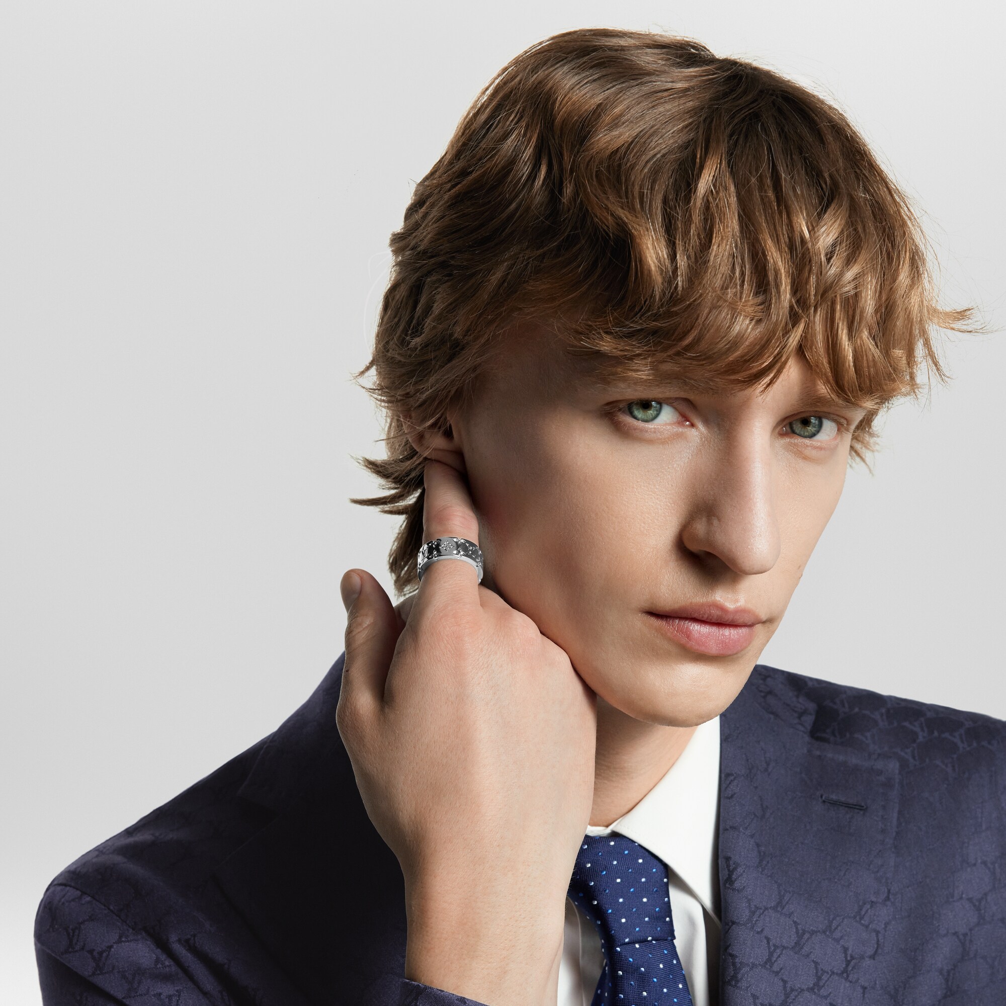 Anello LV Mosaic S00 Uomo Fashion Bijoux Anelli | LOUIS VUITTON (Zoom prodotto)