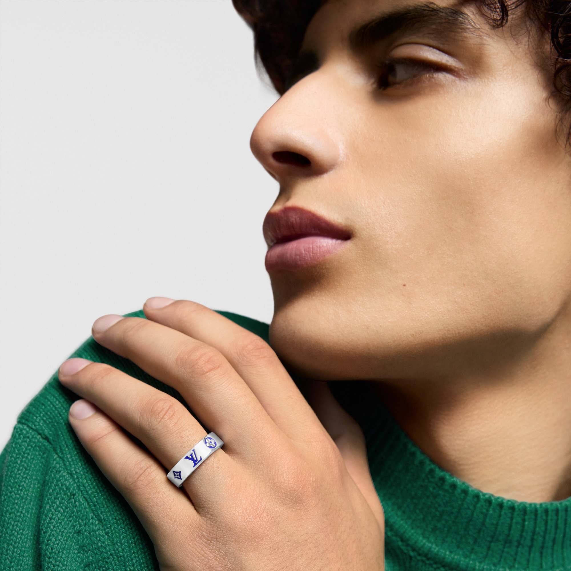 Anello LV Mosaic S00 Uomo Fashion Bijoux Anelli | LOUIS VUITTON (Zoom prodotto)