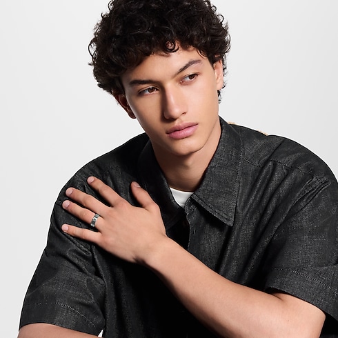 Anello LV Mosaic S00 Uomo Fashion Bijoux Anelli | LOUIS VUITTON (Zoom prodotto)